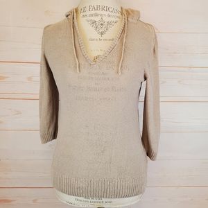 Old Navy V-Neck Hooded Sweater